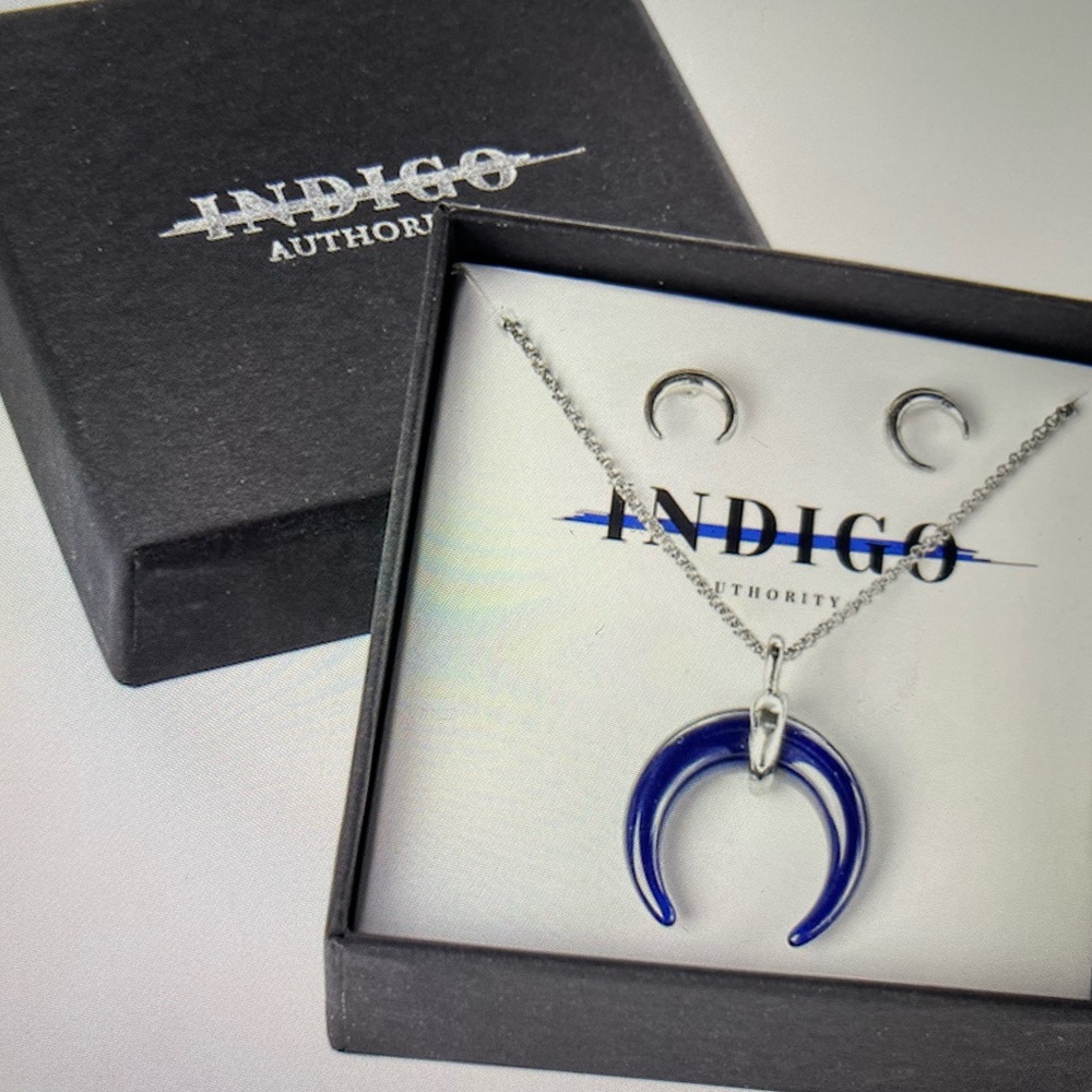 Indigo Authority Crescent Horn Jewelry